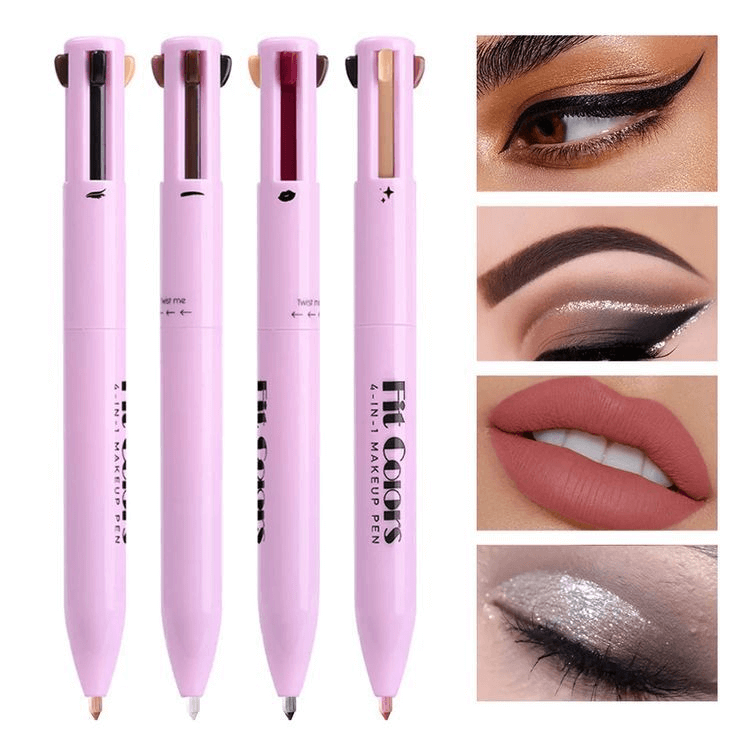 Delineador labial multifuncional 4 em 1